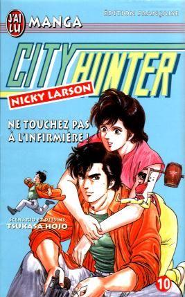jaquette livre City Hunter - Tome 10 : Ne touchez pas à l'infirmière !