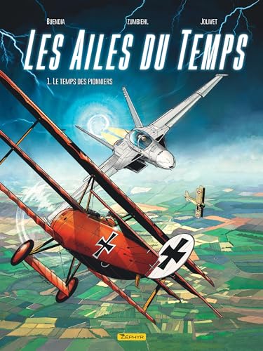 jaquette livre Les Ailes Du Temps Tome 1 - Le Temps Des Pionniers