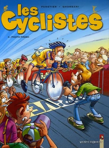 jaquette livre Les cyclistes, Tome 3 : Photo finish