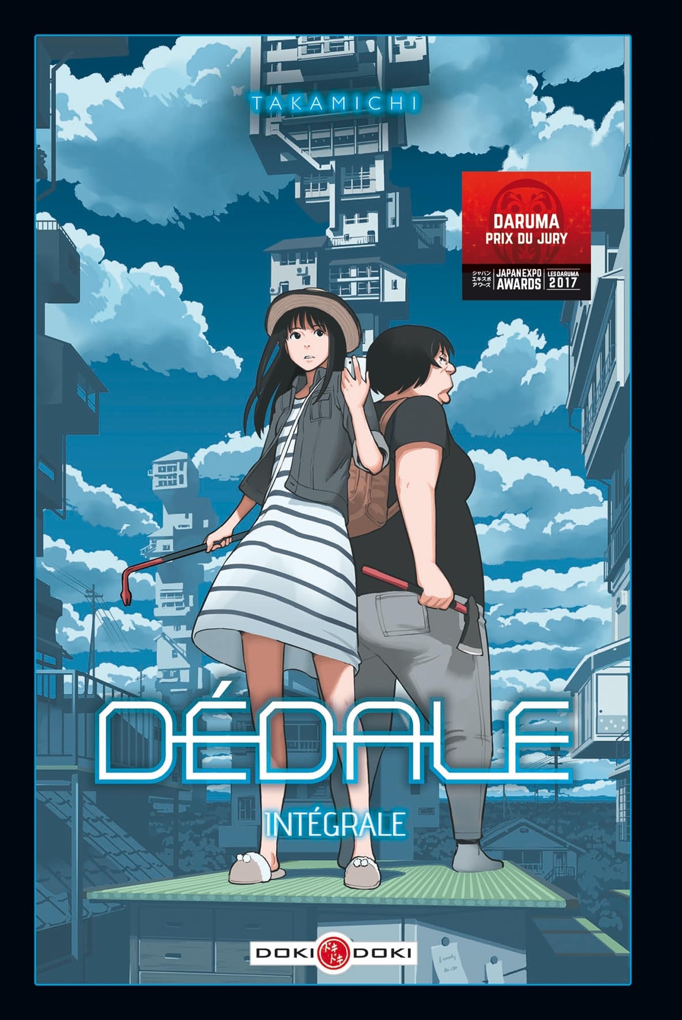 jaquette livre Dédale intégrale vol 1 vol 2