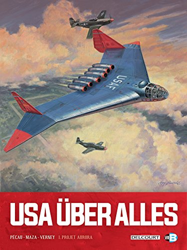 jaquette livre Usa Über Alles Tome 1 - Projet Aurora