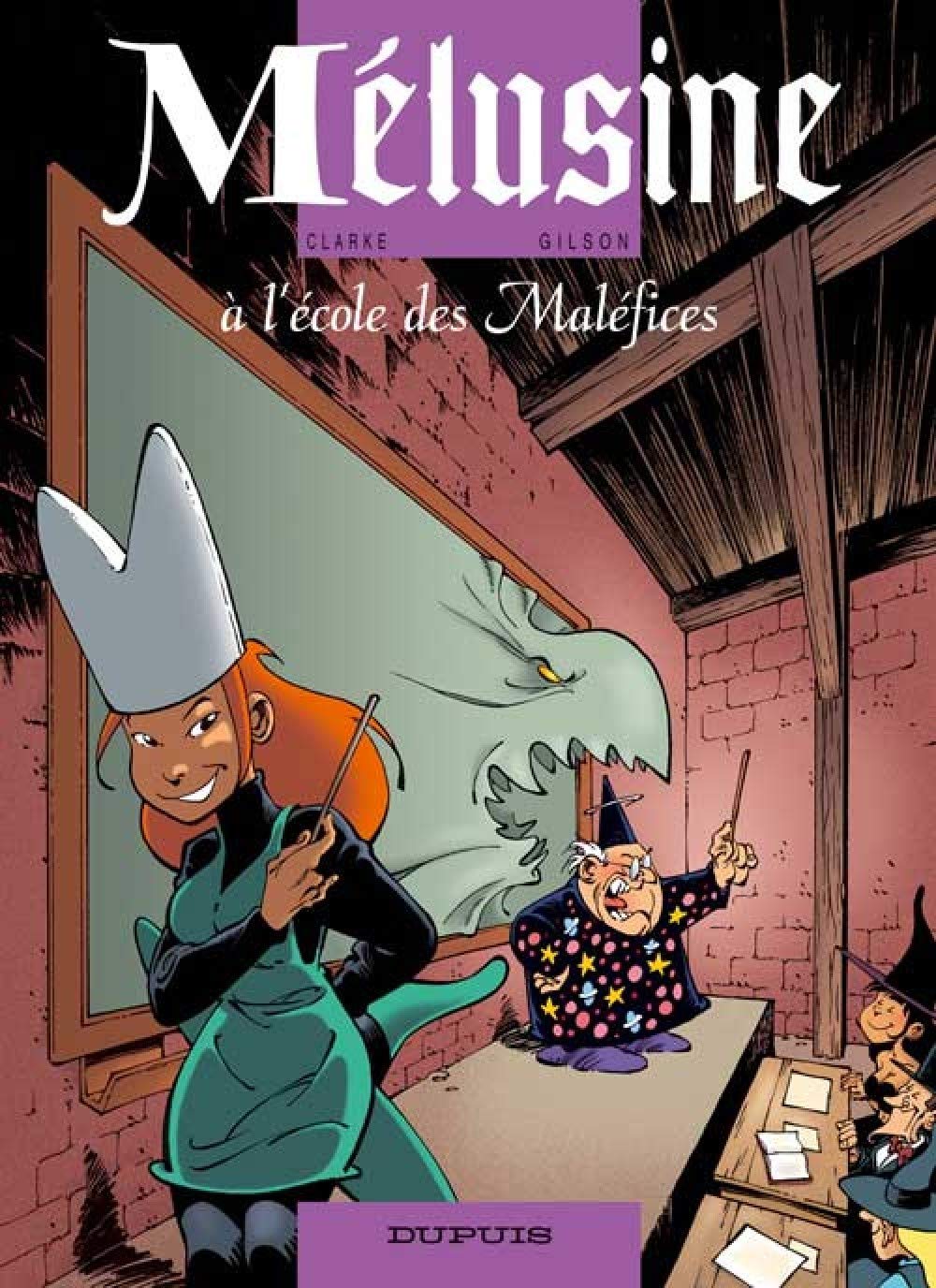 jaquette livre Mélusine, tome 11 : Mélusine à l'école des Maléfices