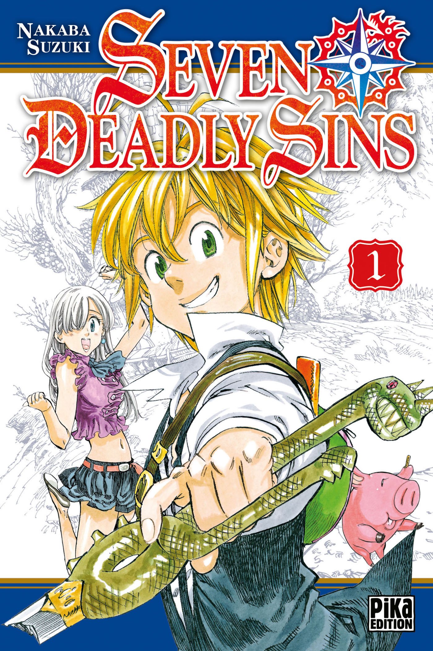 jaquette livre Seven deadly sins Vol.1