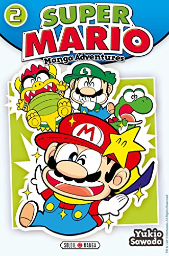 jaquette livre Super Mario - Manga adventures - Tome 2