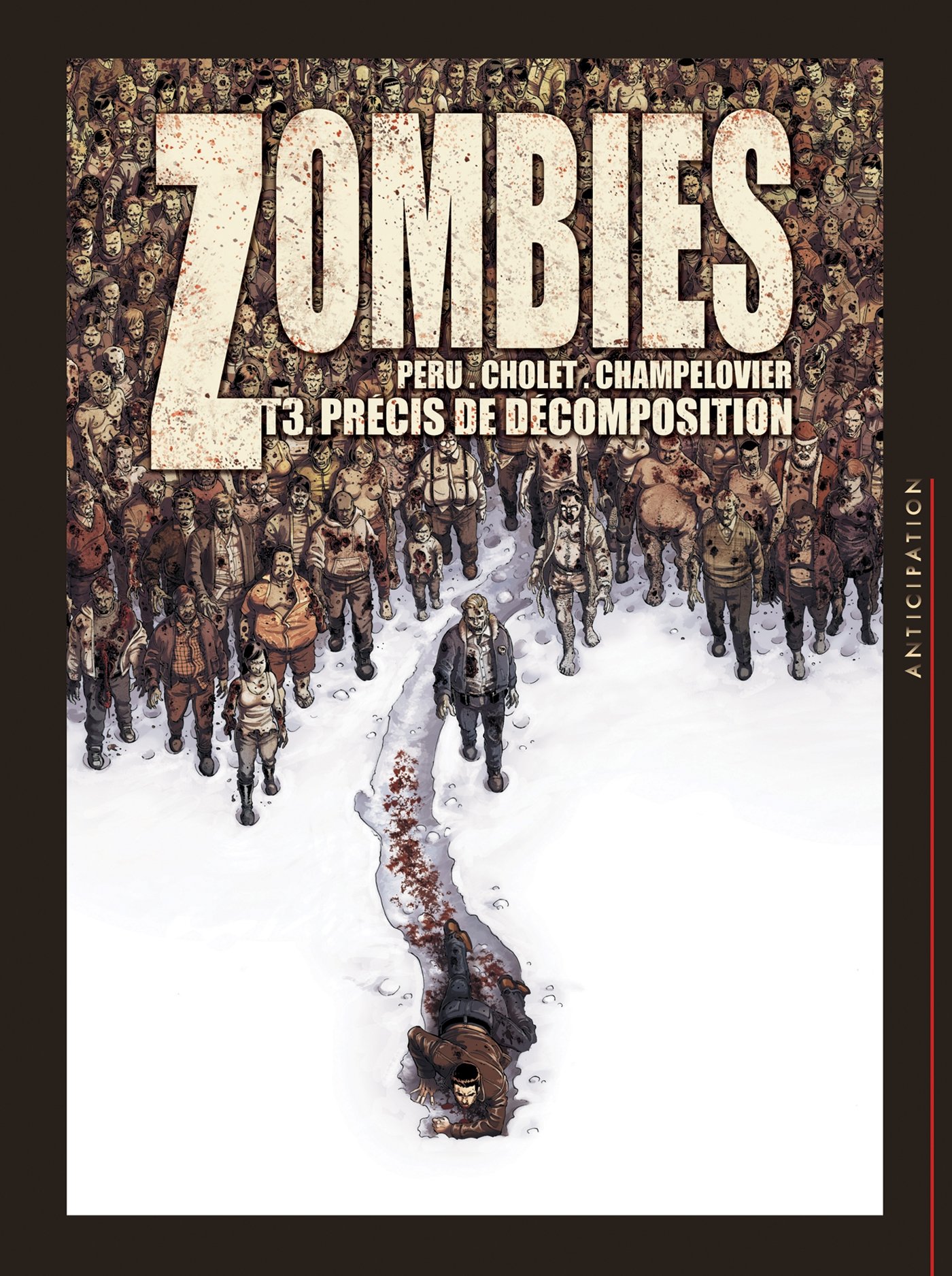 jaquette livre Zombies, tome 3 - Précis de décomposition