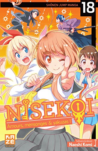 jaquette livre Nisekoi - Amours, mensonges et yakuzas! - Tome 18 : Touché !