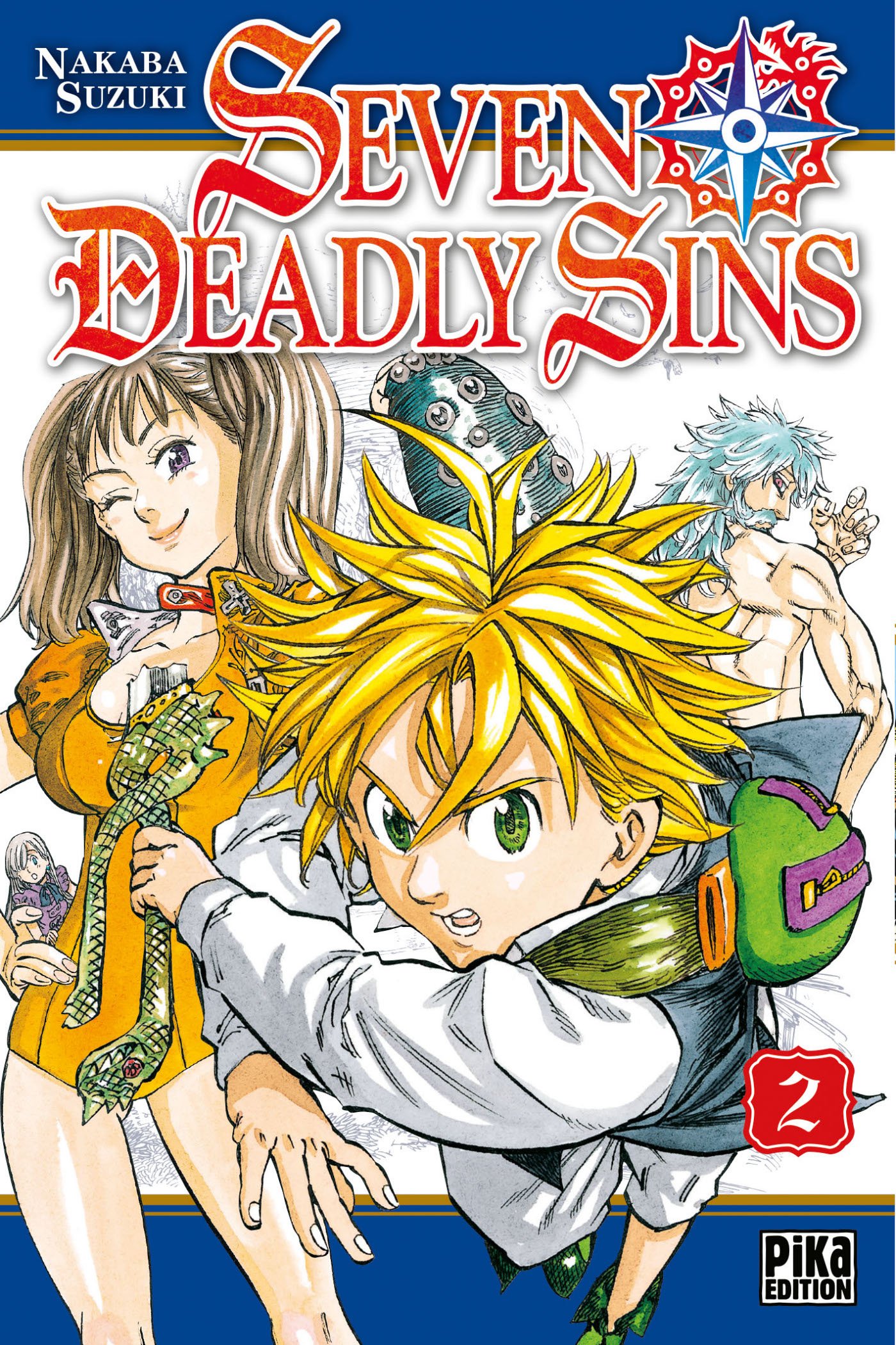 jaquette livre Seven deadly sins Vol.2