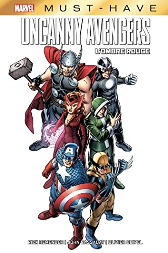 jaquette livre Uncanny Avengers - L'ombre Rouge