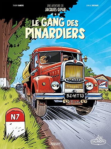 jaquette livre Une Aventure De Jacques Gipar Tome 1 - Le Gang Des Pinardiers
