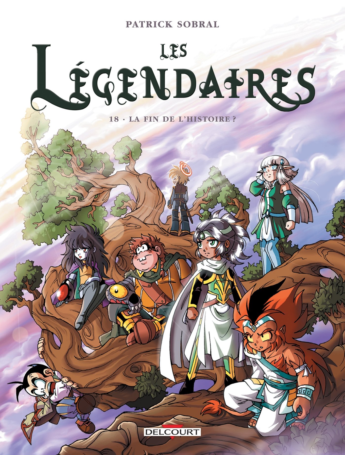 jaquette livre Les Légendaires, tome 18 : La Fin de l'histoire