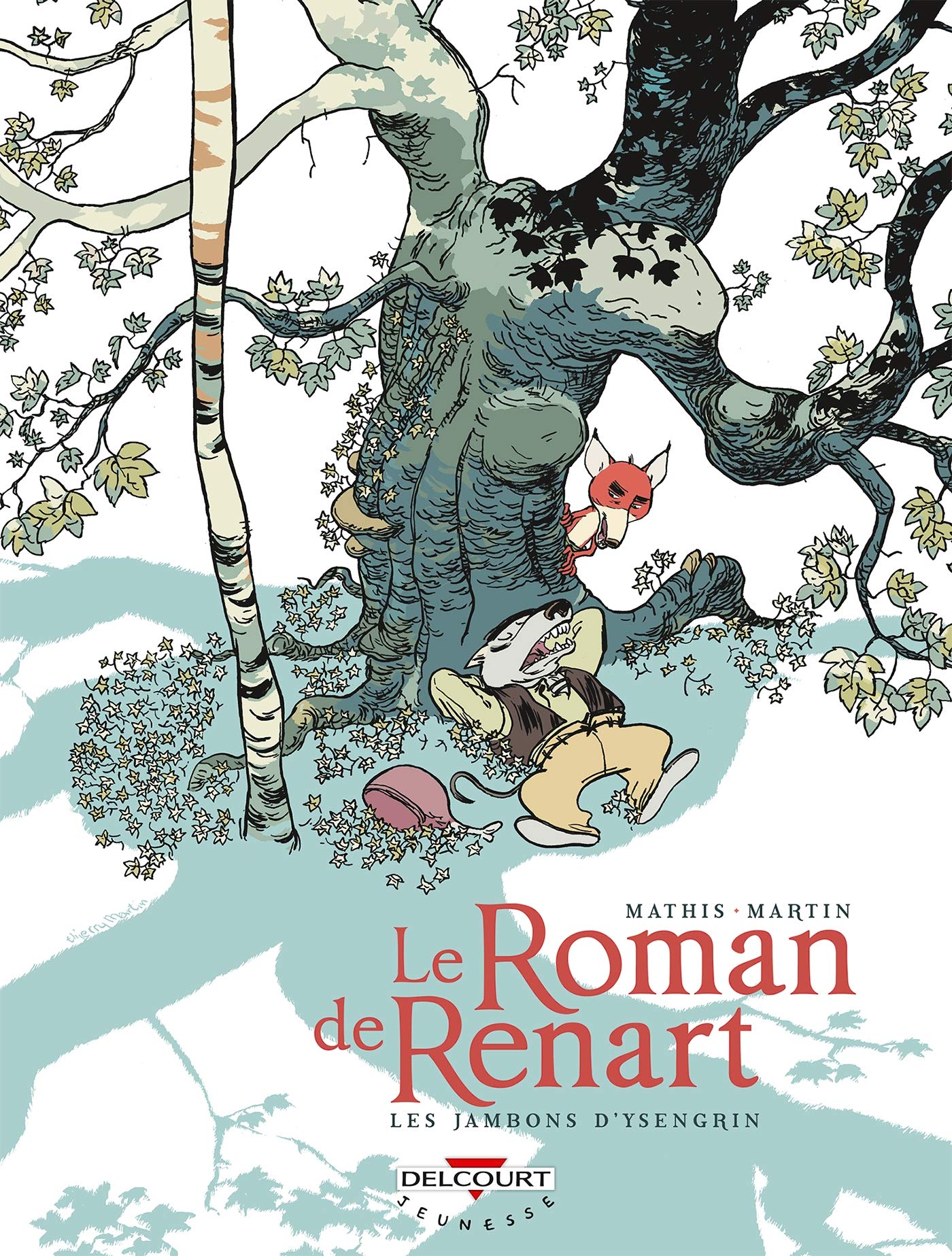 jaquette livre Le Roman de Renart, Tome 1 : Les jambons d'Ysengrin