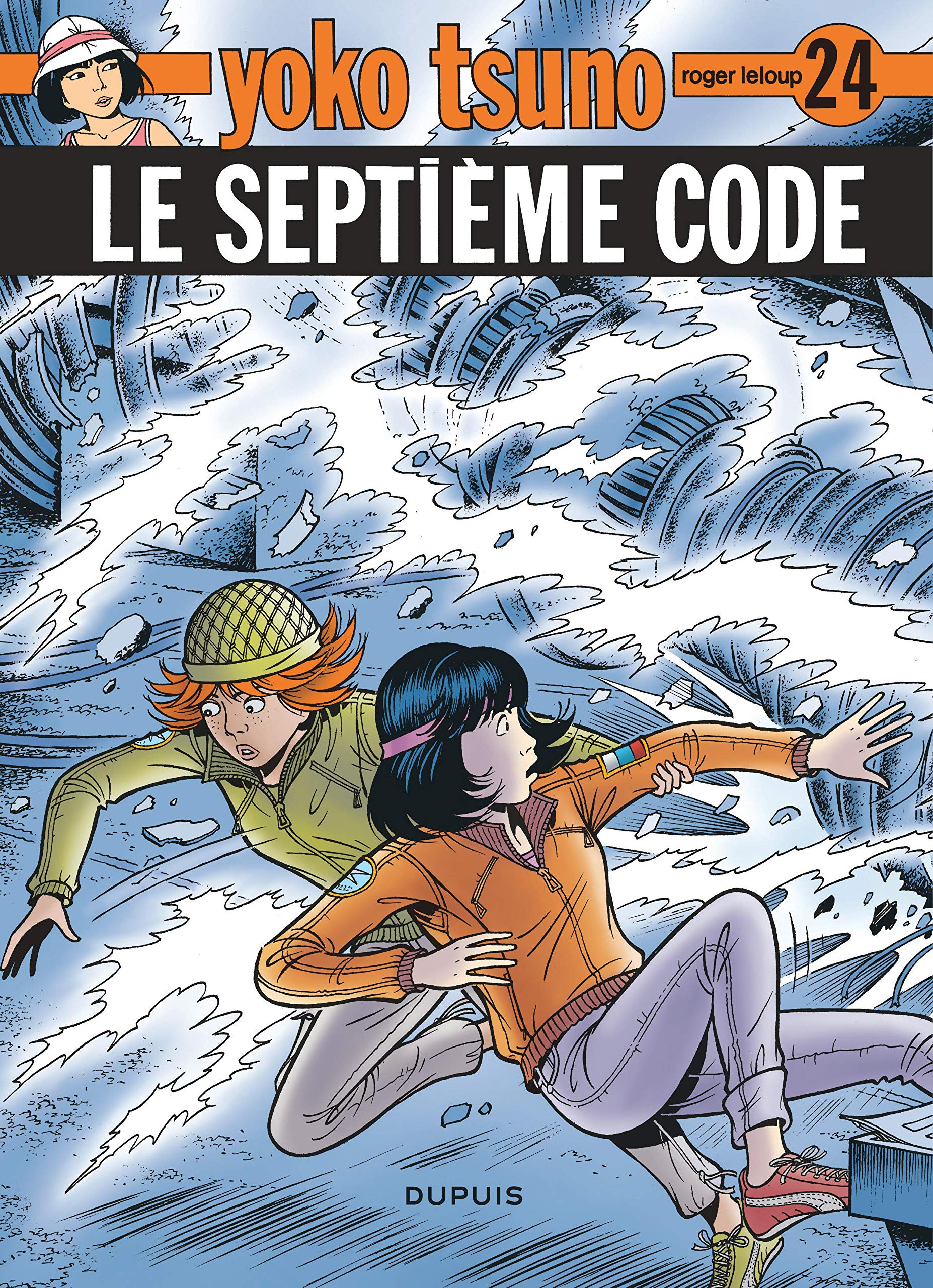 jaquette livre Yoko Tsuno, tome 24: Le septième code