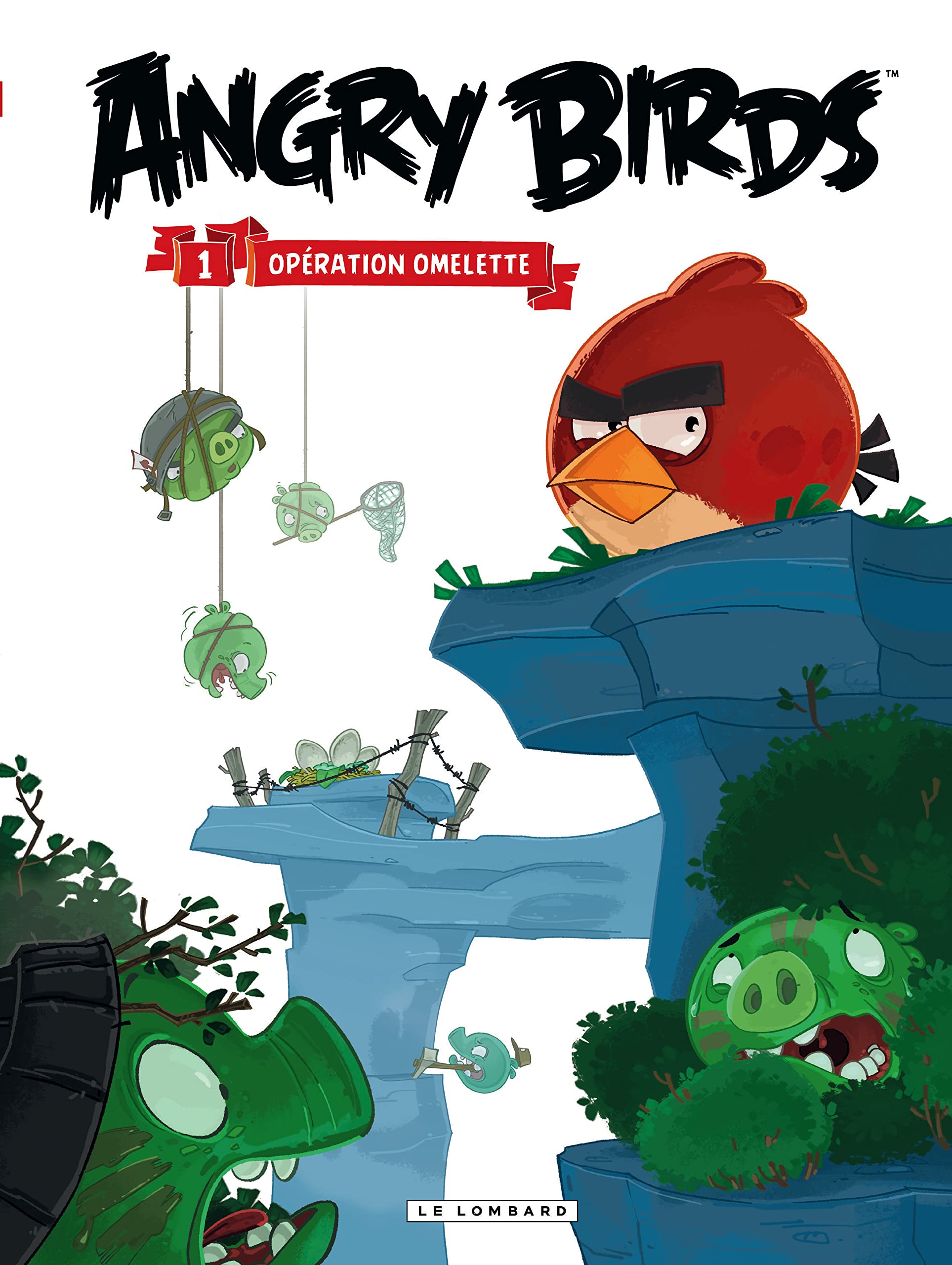 jaquette livre Angry Birds - tome 1 - Opération Omelette
