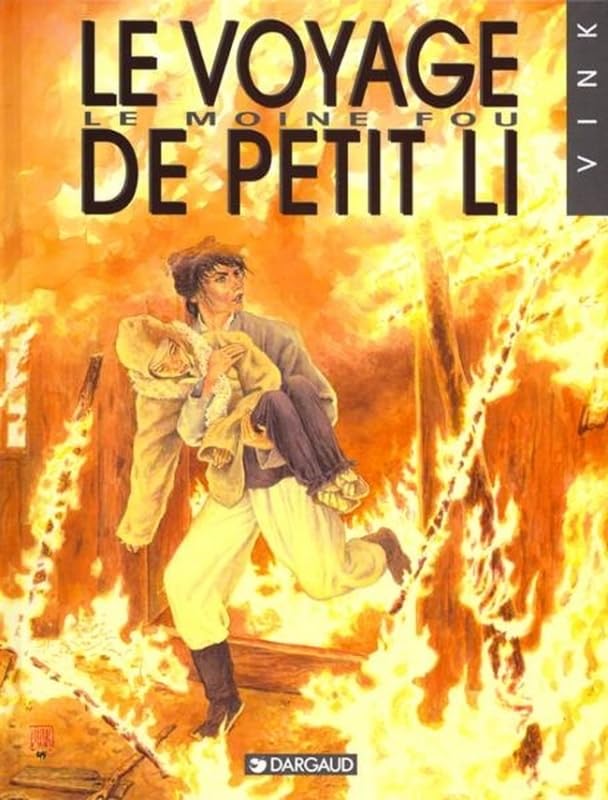 jaquette livre Le Moine Fou N° 8 - Le Voyage De Petit Li