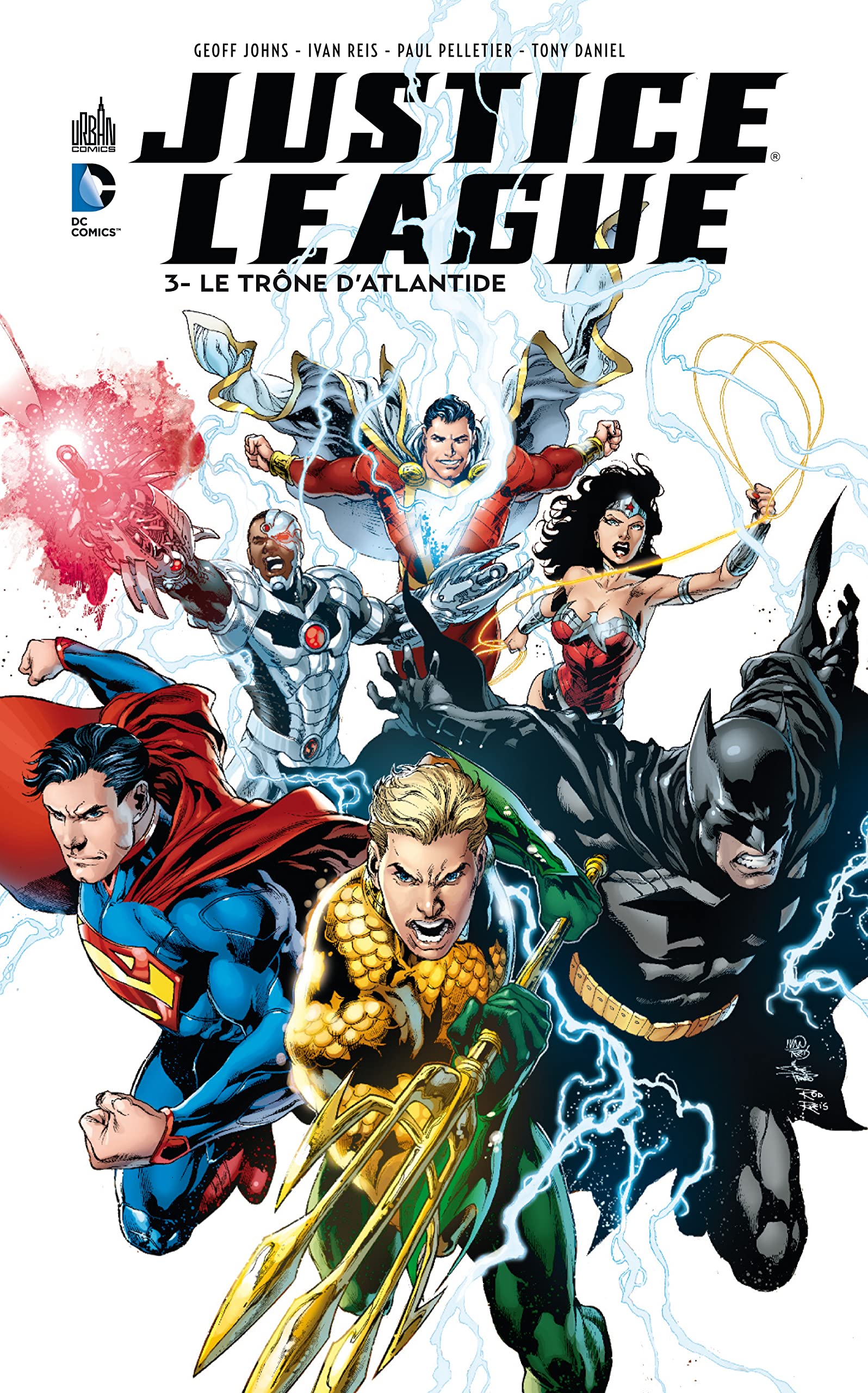 jaquette livre Justice League tome 3