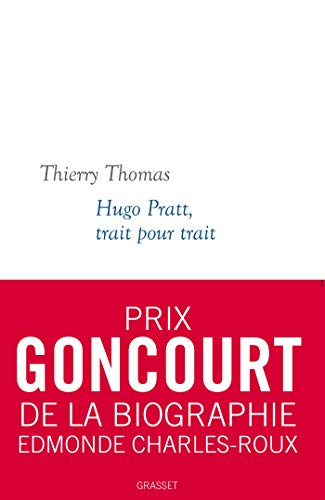 jaquette livre Hugo Pratt, Trait Pour Trait