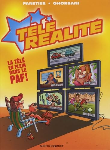 jaquette livre Télé Réalité Tome 1 - Ecran Total