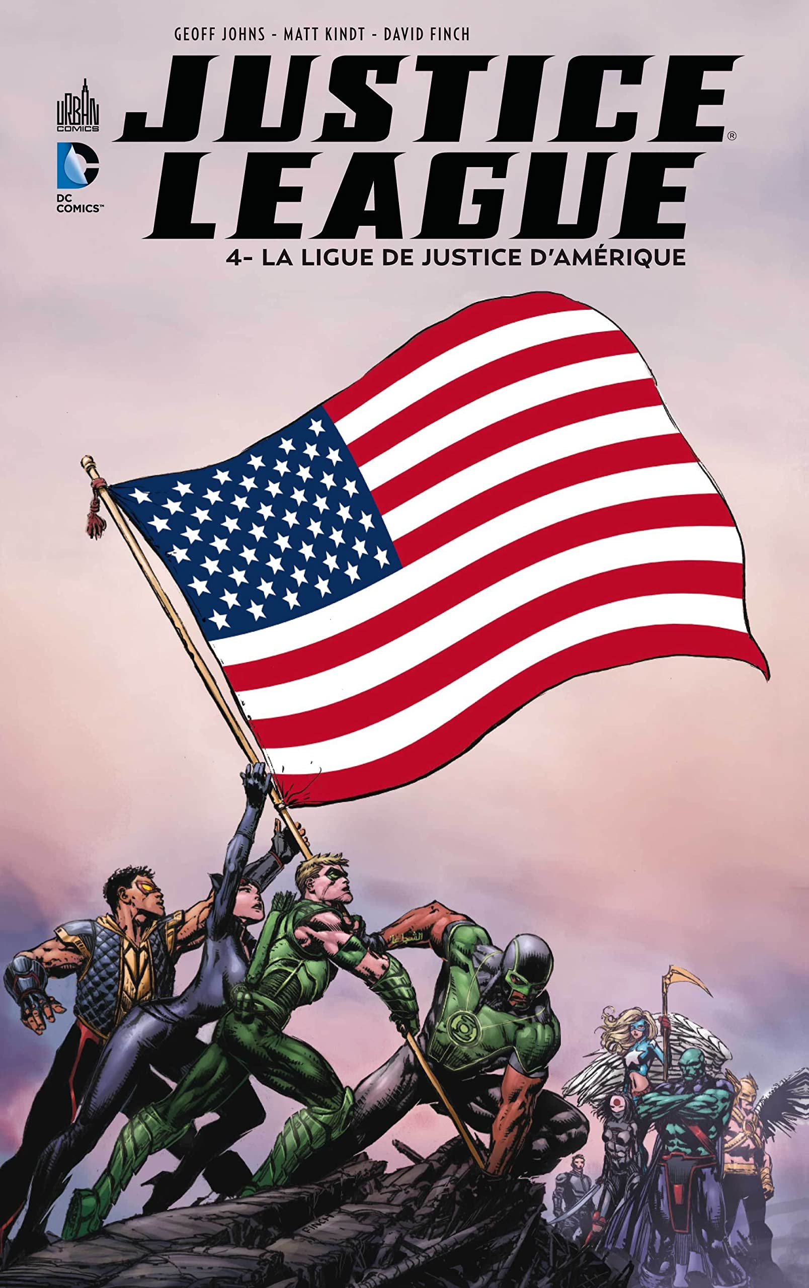 jaquette livre JUSTICE LEAGUE tome 4