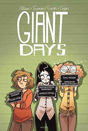 jaquette livre Giant Days Tome 6