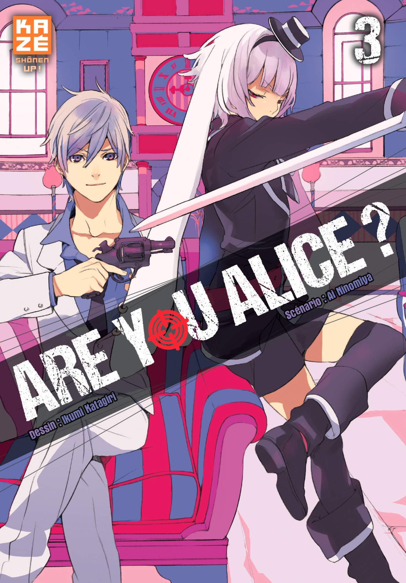 jaquette livre Are You Alice T03