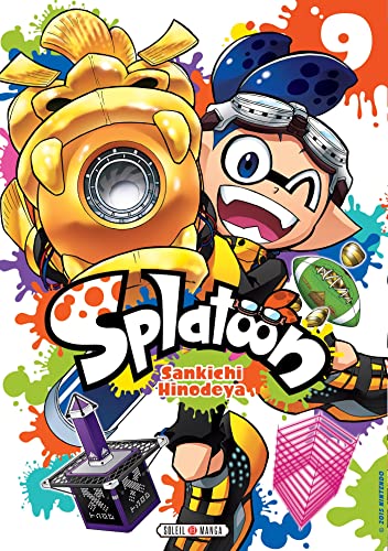jaquette livre Splatoon - Tome 9