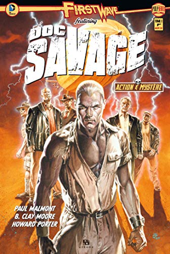 jaquette livre First Wave Featuring Doc Savage Tome 1