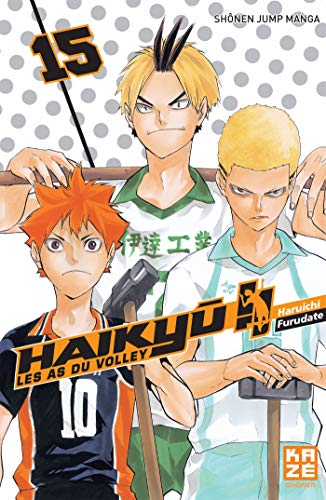 jaquette livre Haikyu !! - Les as du volley ball - Tome 15 : Le briseur