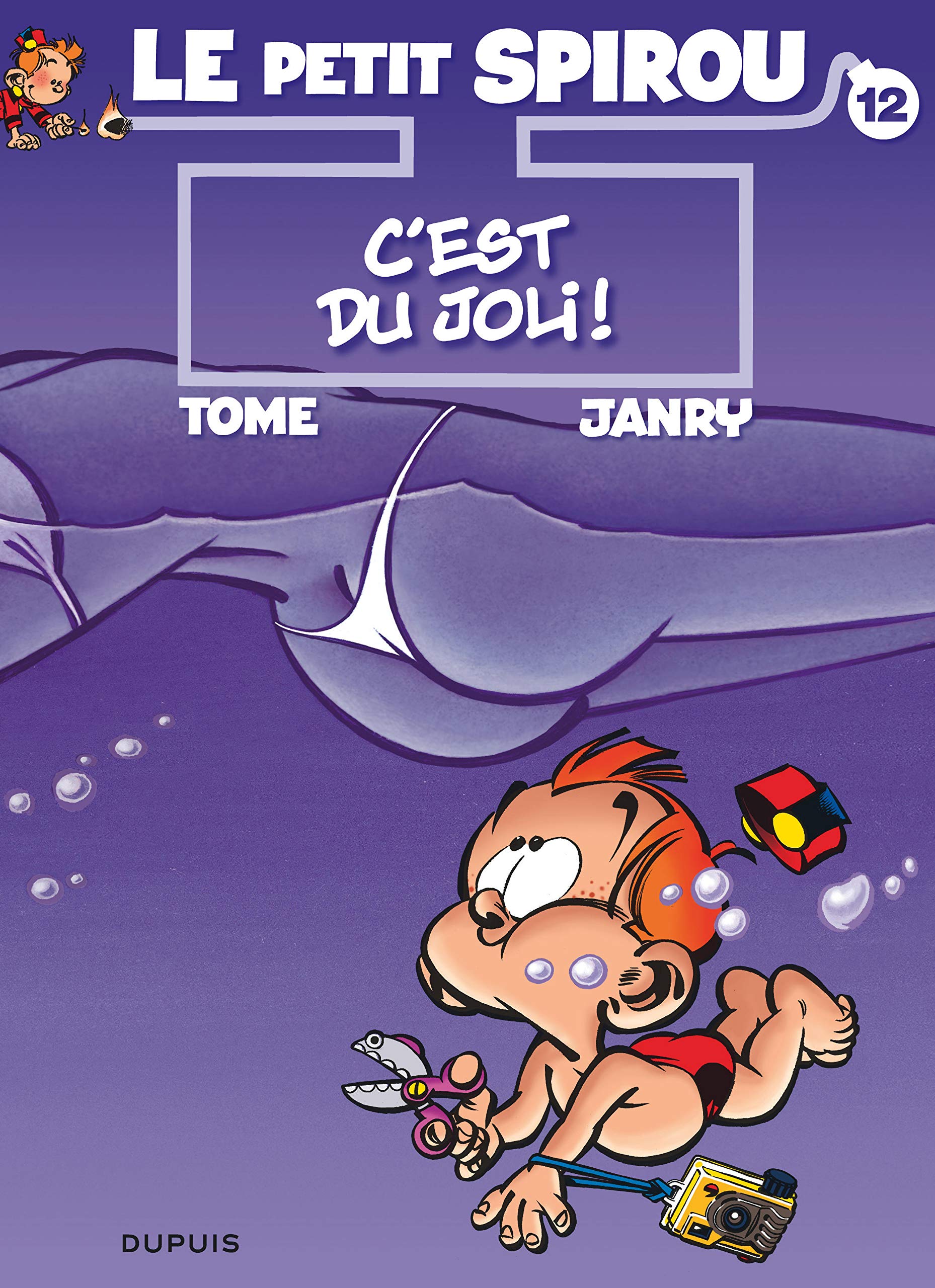 jaquette livre Le Petit Spirou, tome 12 : C'est du joli !