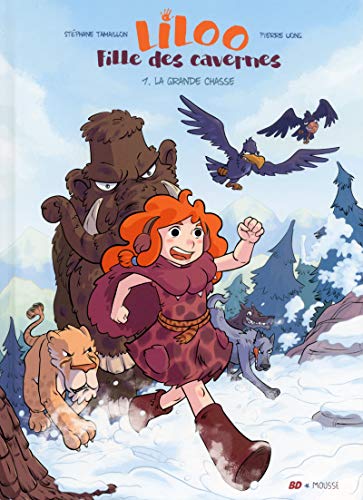 jaquette livre Liloo Fille Des Cavernes Tome 1 - La Grande Chasse