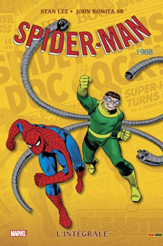 jaquette livre Spider-Man L'intégrale - 1968