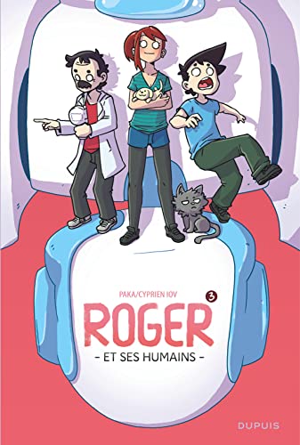 jaquette livre Roger Et Ses Humains Tome 3
