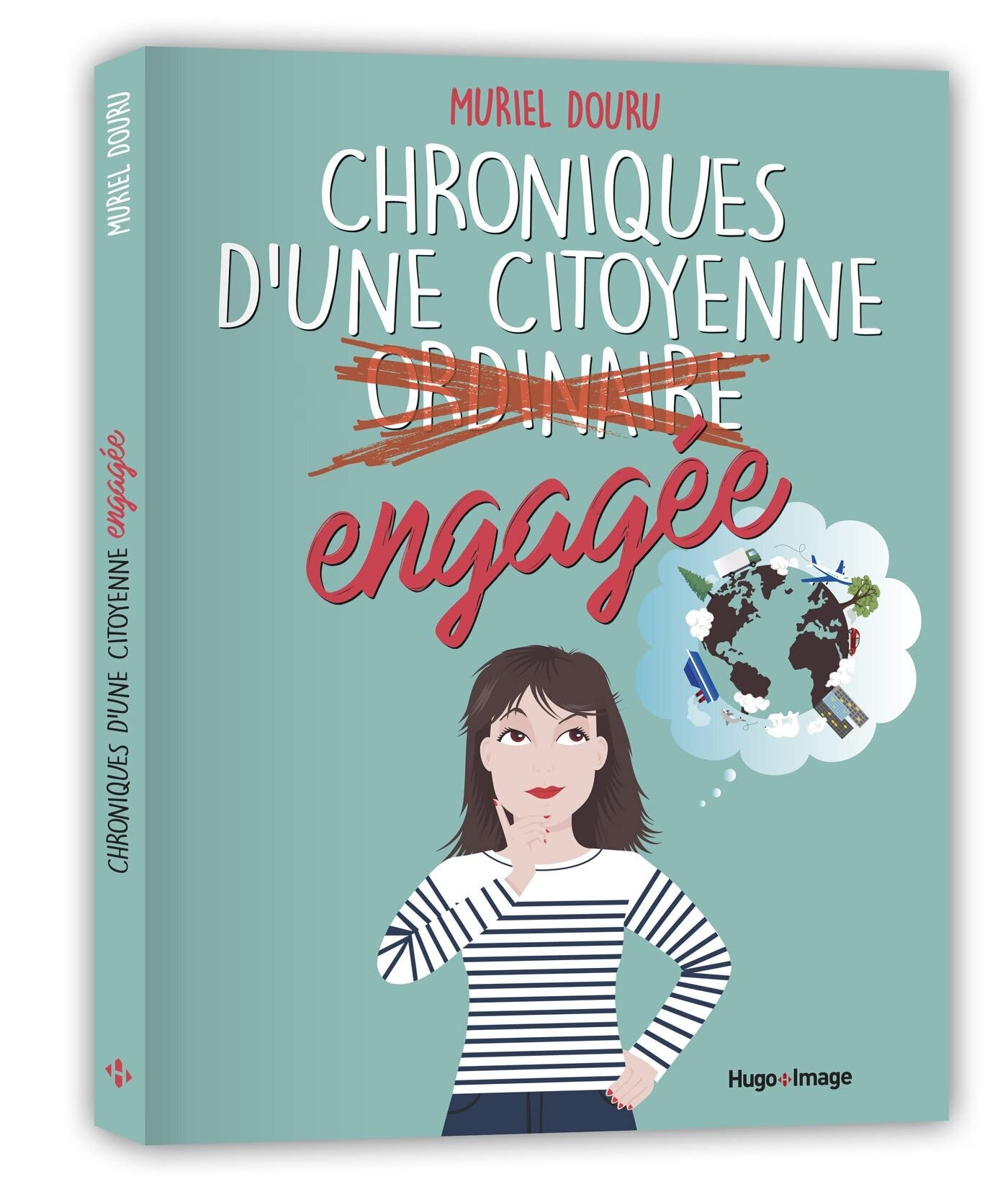 jaquette livre Chroniques d'une citoyenne ordinaire engagée