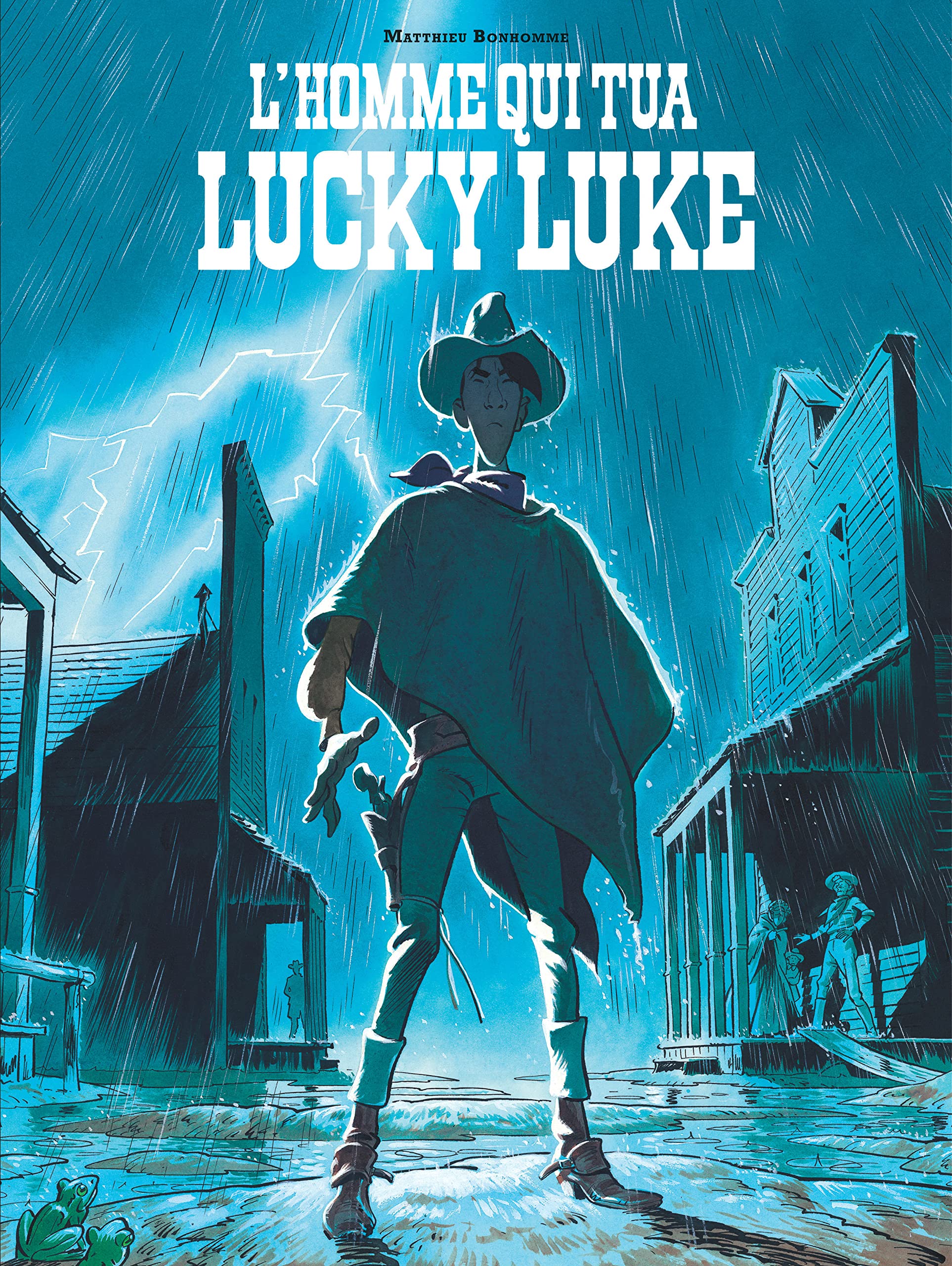 jaquette livre L'Homme qui tua Lucky Luke - tome 0 - Prix du public Cultura Festival d'Angoulême 2017