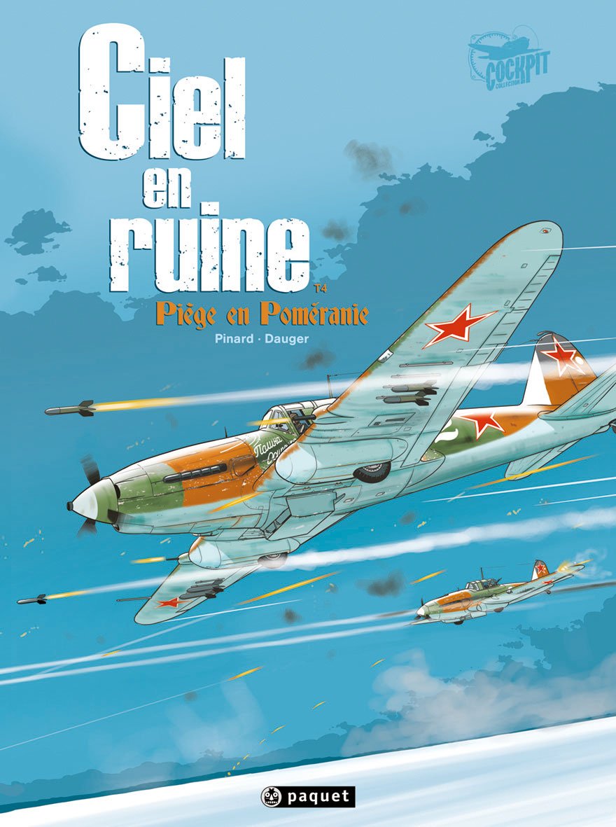 jaquette livre Ciel en ruine, tome 4 : Piège en Poméranie