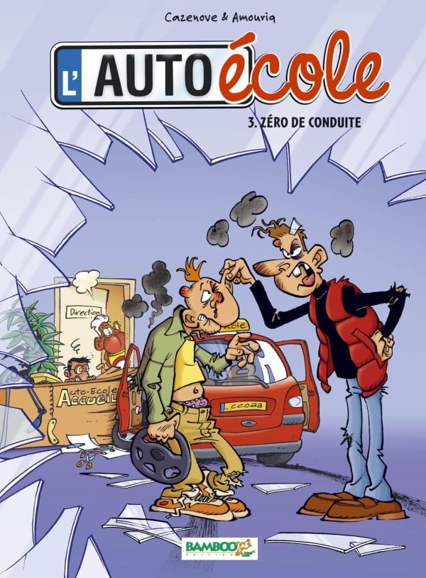 jaquette livre L'auto-École Tome 3 - Zéro De Conduite