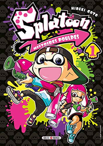 jaquette livre Splatoon - Histoires Poulpes - Tome 1