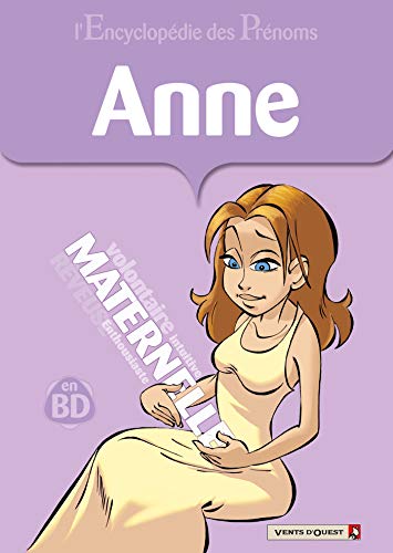 jaquette livre Anne En Bandes Dessinées