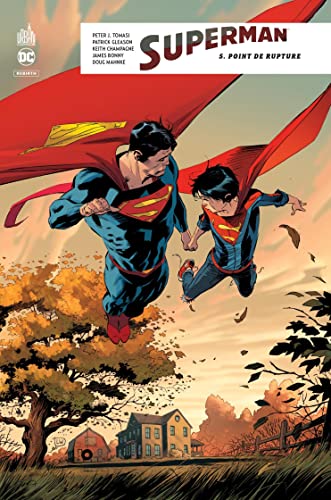 jaquette livre Superman Rebirth Tome 5 - Point De Rupture