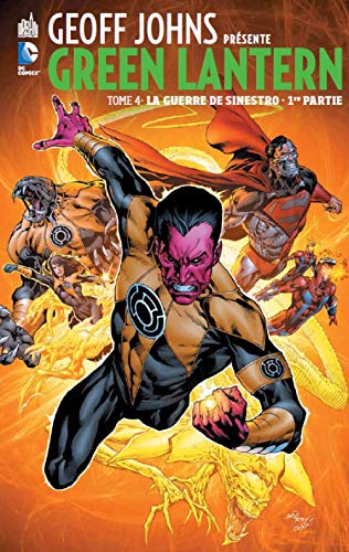 jaquette livre Green Lantern Tome 4 - La Guerre De Sinestro - 1re Partie