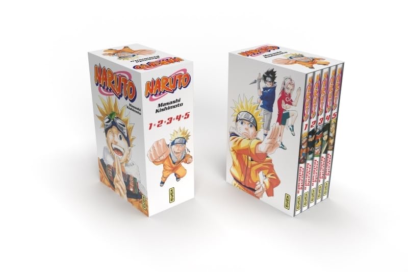 jaquette livre Naruto (Coffret Starter)