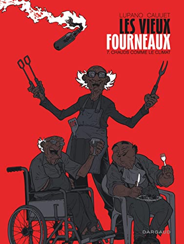 jaquette livre Les Vieux Fourneaux Tome 7 - Chauds Comme Le Climat
