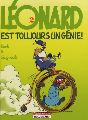 jaquette livre Léonard Tome 2 - Léonard Est Toujours Un Génie !