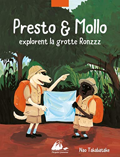 jaquette livre Presto et Mollo explorent la grotte Ronzzz - Tome 1