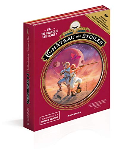 jaquette livre Le Château Des Étoiles Tomes 3 Et 4 - Pack 2 Volumes - Tome 3, Les Chevaliers De Mars - Tome 4, Un Français Sur Mars