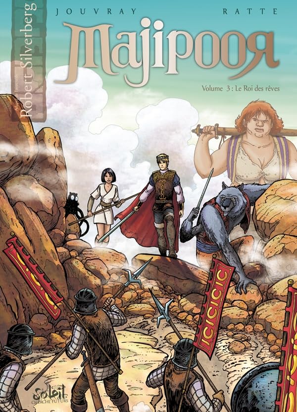 jaquette livre Majipoor Tome 3 - Le Roi Des Rêves