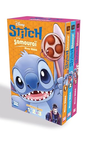 jaquette livre Stitch et le Samouraï - Coffret