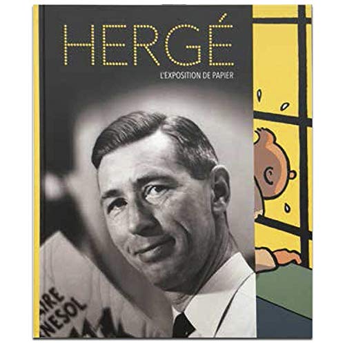 jaquette livre Hergé - L'exposition De Papier