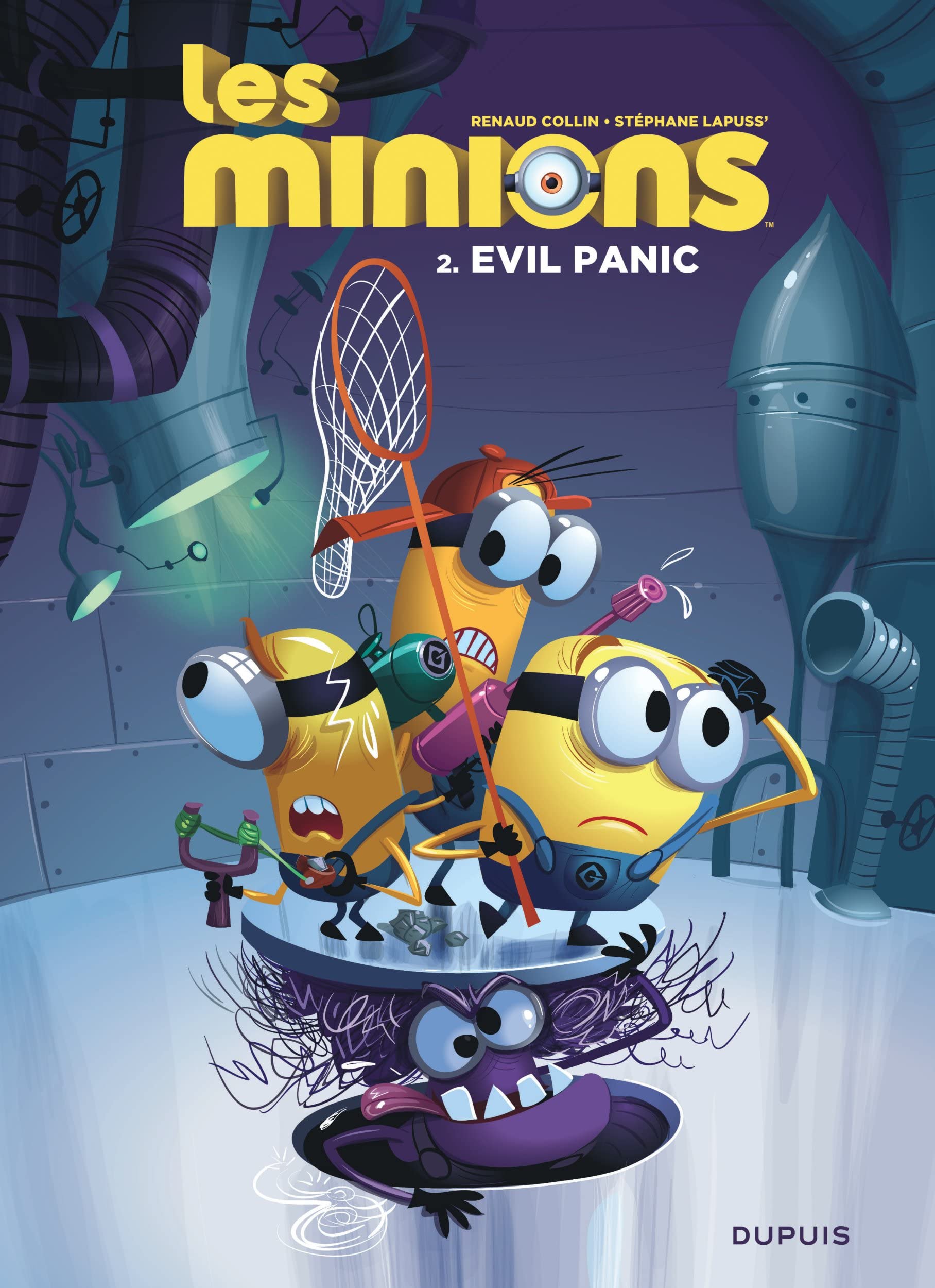 jaquette livre Les Minions - tome 2 - Evil panic