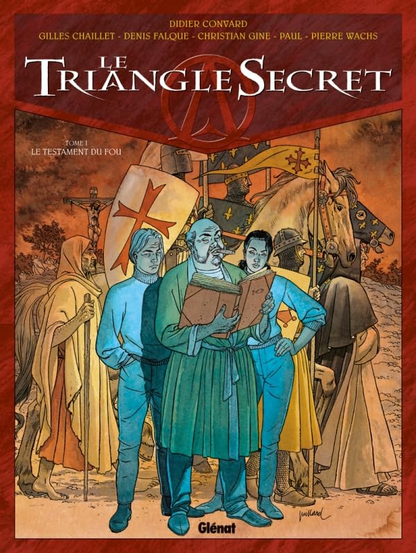 jaquette livre Le Triangle Secret Tome 1 - Le Testament Du Fou