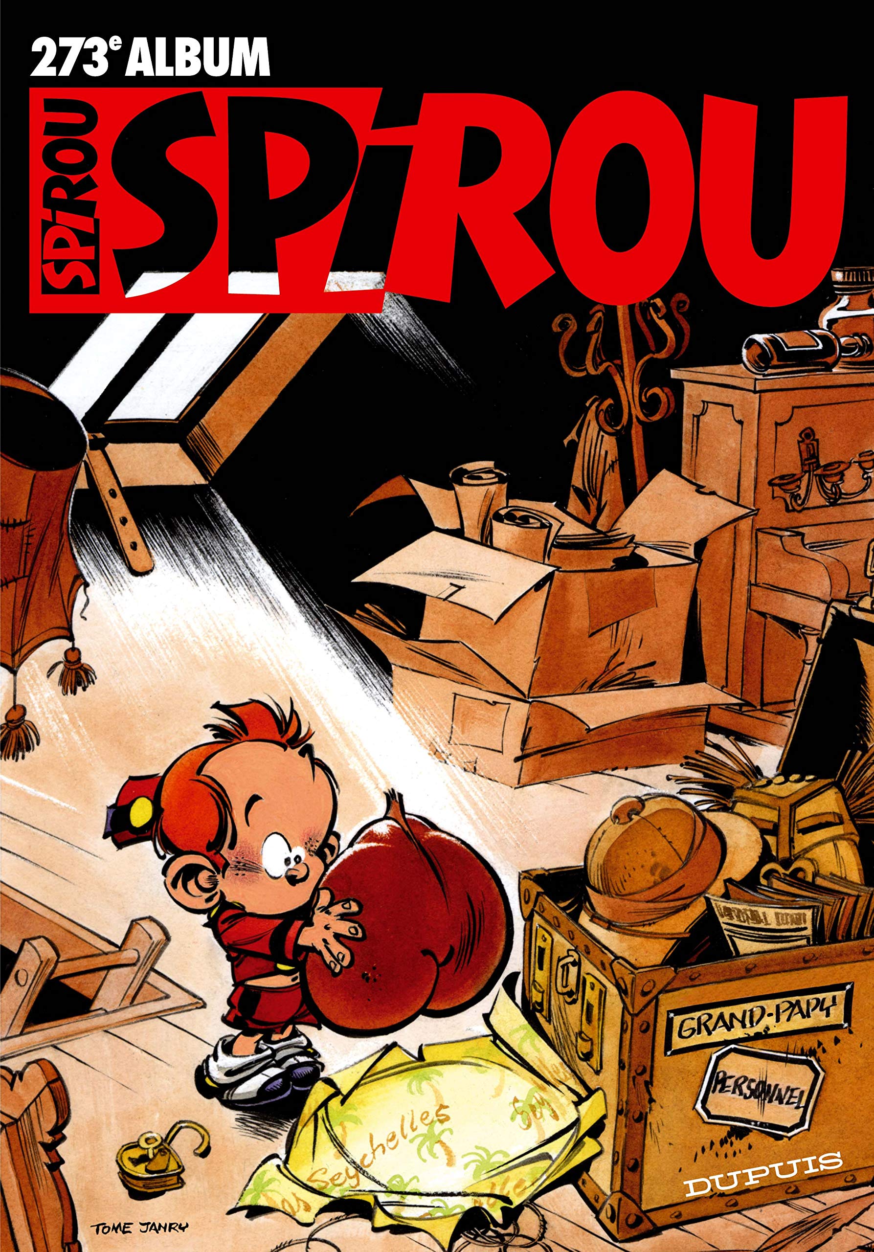 jaquette livre Album Spirou, numéro 273